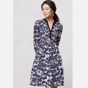 Anthropologie Sketchbook Shirt Dress
